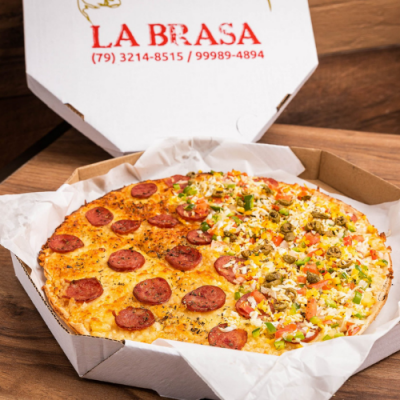 Pizza Grande – 8 Fatias 2 Sabores